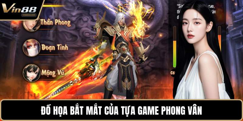Đồ họa bắt mắt của tựa game Phong Vân