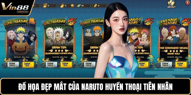 Đồ họa đẹp mắt của Naruto huyền thoại tiên nhân